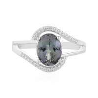 Anello in argento con Tanzanite (non riscaldata)