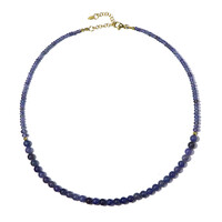 Collana in argento con Tanzanite