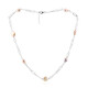 Collana in argento con Perla d'Acqua Dolce Pesca (TPC)