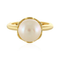 Anello in argento con Perla di Acqua Dolce
