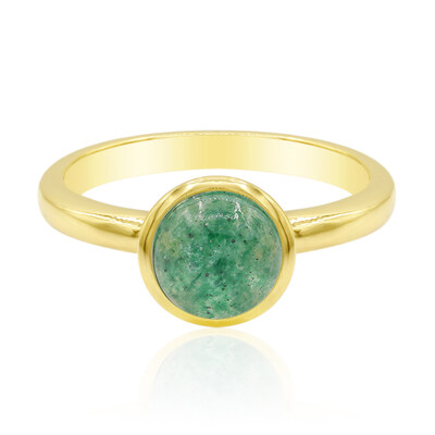 Anello in argento con Avventurina