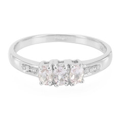 Anello in argento con Tormalina Rosa Cuprian