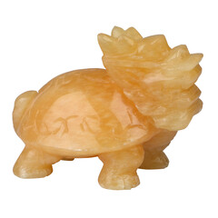 Figura con Calcite Arancione (Lapis Vitalis)
