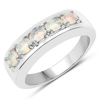Anello in argento con Opale di Welo