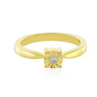 Anello in argento con Diamante PK (J)