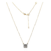 Collana in oro con Diamante IF (D)