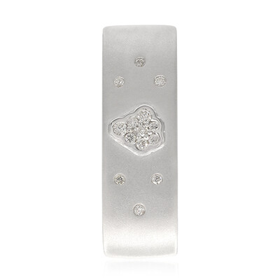 Ciondolo in argento con Diamante I1 (G) (Annette)