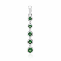 Ciondolo in argento con Tsavorite del Kenya (Pallanova)