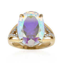 Anello in argento con Quarzo Moonlight