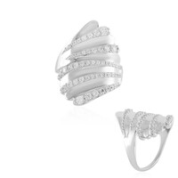 Anello in argento con Zircone