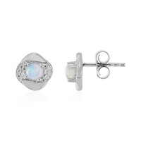 Orecchini in argento con Opale di Welo