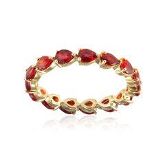 Anello in oro con Rubino Tanzania