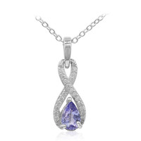 Collana in argento con Tanzanite