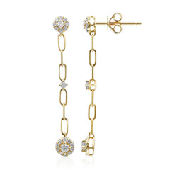 Orecchini in oro con Diamante I1 (H) (CIRARI)