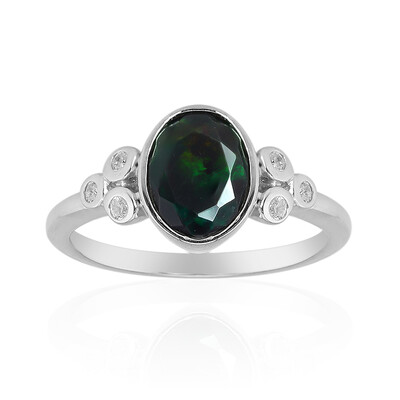 Anello in argento con Opale Mezezo