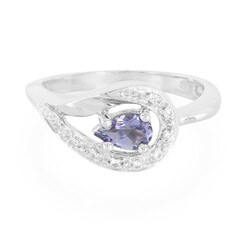 Anello in argento con Iolite Ceylon