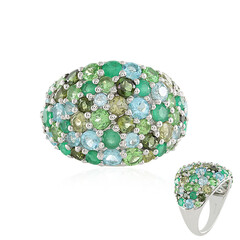 Anello in oro con Tormalina Verde (KM by Juwelo)