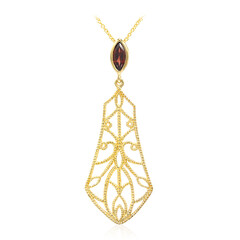 Collana in argento con Granato Mozambico