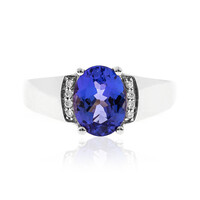 Anello in oro con Tanzanite AAA (CIRARI)