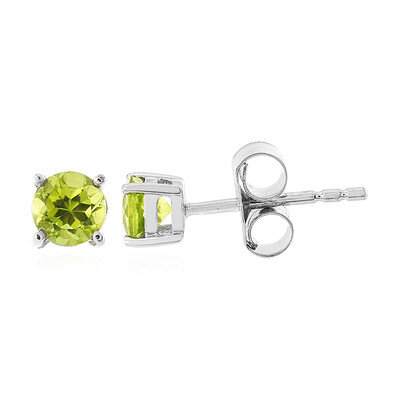 Orecchini in argento con Peridoto Jilin