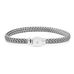 Bracciale in argento con Diamante (Nan Collection)