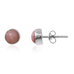 Orecchini in argento con Opale Andino Rosa