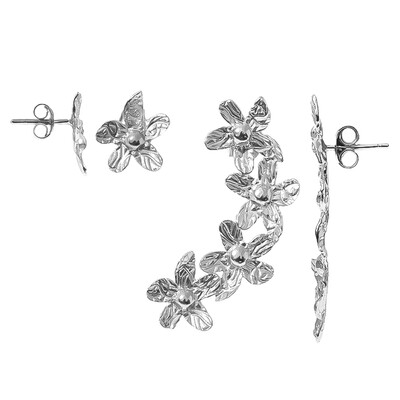 Orecchini in argento (Joias do Paraíso)