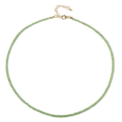 Collana in argento con Demantoide
