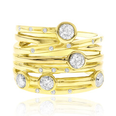 Anello in oro con Diamante SI2 (CIRARI)