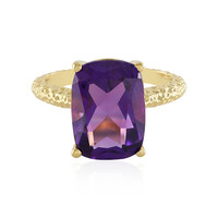Anello in argento con Ametista Zambiana