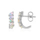 Orecchini in argento con Opale di Welo