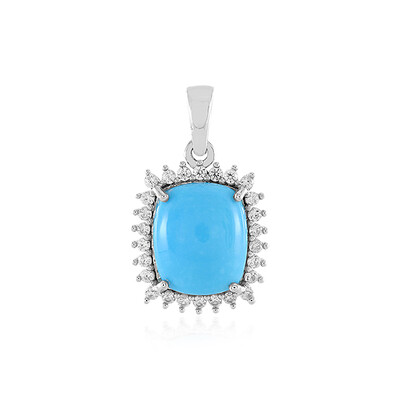 Ciondolo in argento con Turchese Arizona