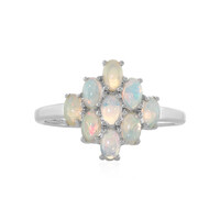 Anello in argento con Opale di Welo