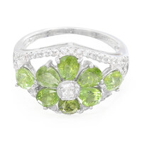 Anello in argento con Tormalina Paraíba