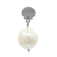 Ciondolo in argento con Perla di Acqua Dolce (TPC)