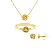 Anello in argento con Diamante PK (J)