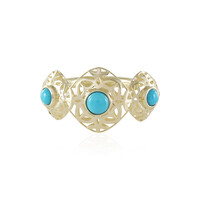 Anello in oro con Turchese Sleeping Beauty (Ornaments by de Melo)