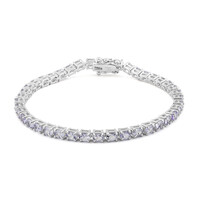 Bracciale in argento con Tanzanite