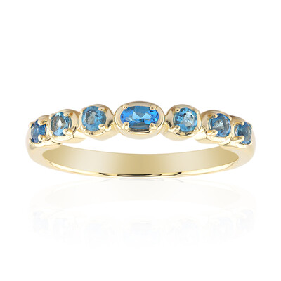 Anello in oro con Haüyne