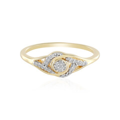 Anello in argento con Diamante I2 (I)