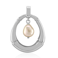 Ciondolo in argento con Perla di Acqua Dolce (TPC)