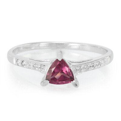 Anello in argento con Rodolite Rajasthan