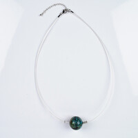 Collana con Crisocolla