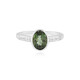 Anello in argento con Apatite Cromo