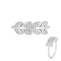 Anello in argento con Diamante I2 (I)