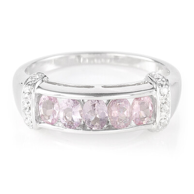 Anello in argento con Tormalina Rosa Cuprian