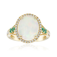 Anello in oro con Opale di Welo AAA (CIRARI)