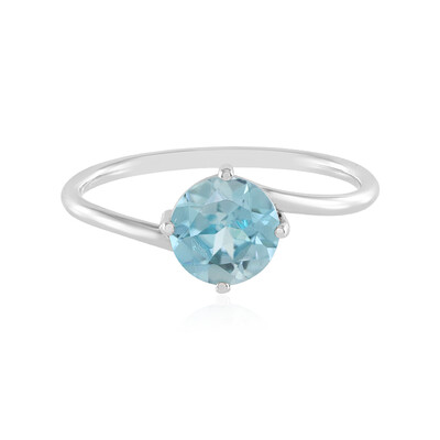 Anello in platino con Zircone Ratanakiri