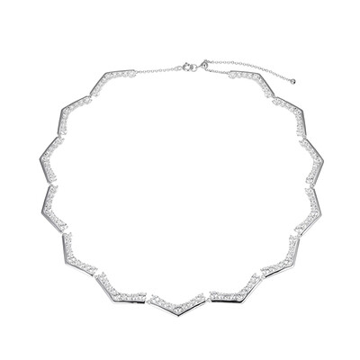 Collana in argento con Zircone (Adela Silber)