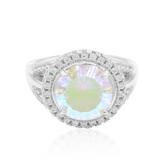 Anello in argento con Quarzo Moonlight